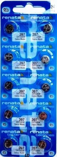 1 X Silver Battery (Watch) Renata 397 / SR726SW / SR59 - Online Store - Foto 6