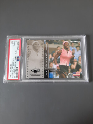 #82 Serena Williams ROOKIE - 2003 Netpro International Series - PSA 9