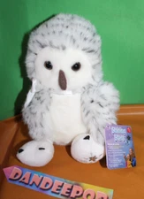 Russ Berrie Shining Stars Snowy Owl Stuffed Animal Toy