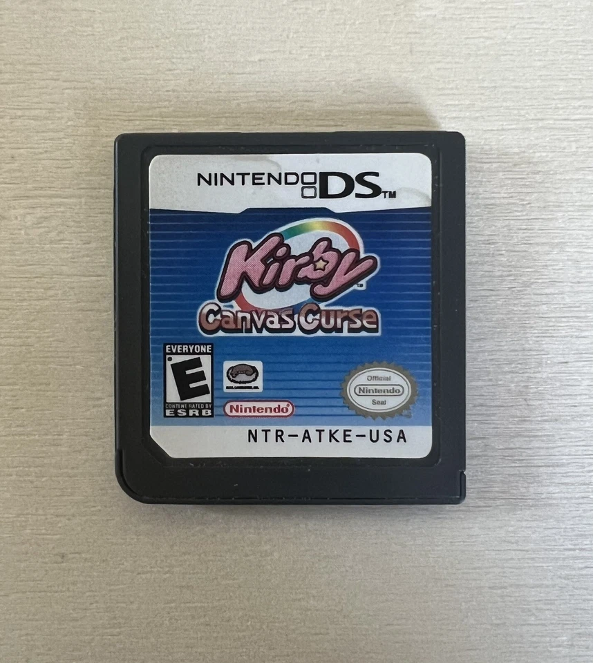 Kirby: Canvas Curse (Nintendo DS, 2005) только игровой картридж - БЕСПЛАТНАЯ ДОСТАВКА - Изображение 2 из 3