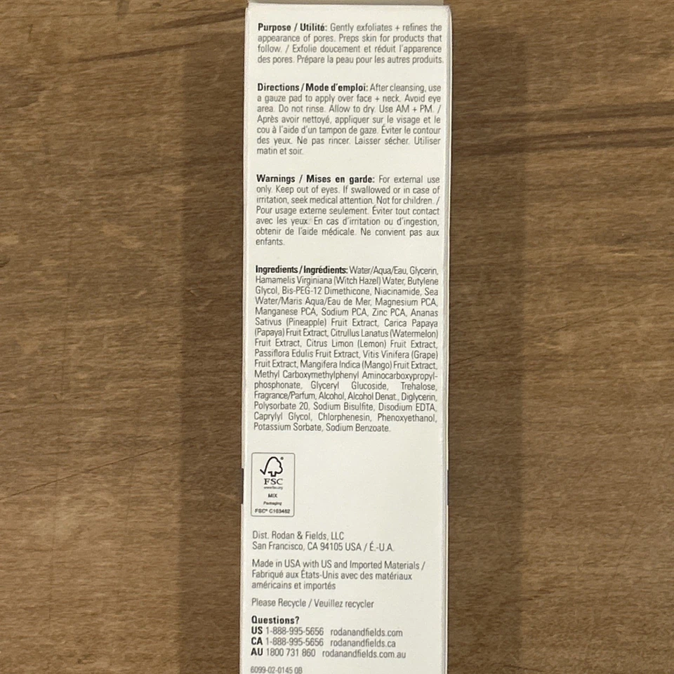 Rodan + Fields REDEFINE Step 2 PORE REFINING TONER 125ml 4.2 oz New Sealed - Image 3 of 4