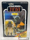 Vintage 1983 Kenner Star Wars AFA 75+ ROTJ 65 Back C Klaatu Clear Bubble!!