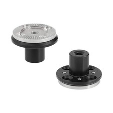 2 PCS Standard M6 Rosette Mount Adapter 15mm Micro Rod Camera Accessory 2535