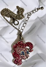 My Little Pony Pinkie Pie Metal Charm Pendant Necklace