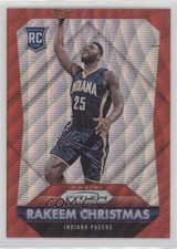 2015-16 Panini Prizm Rookies Ruby Wave Prizm 234/350 Rakeem Christmas #313 a0s