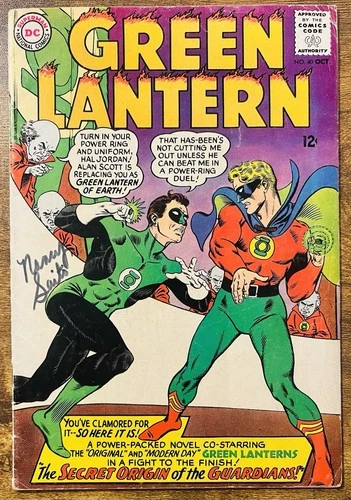 GREEN LANTERN 40 GIL KANE COVER 1ST APPEARANCE OF KRONA DC COMICS 1965 VINTAGE