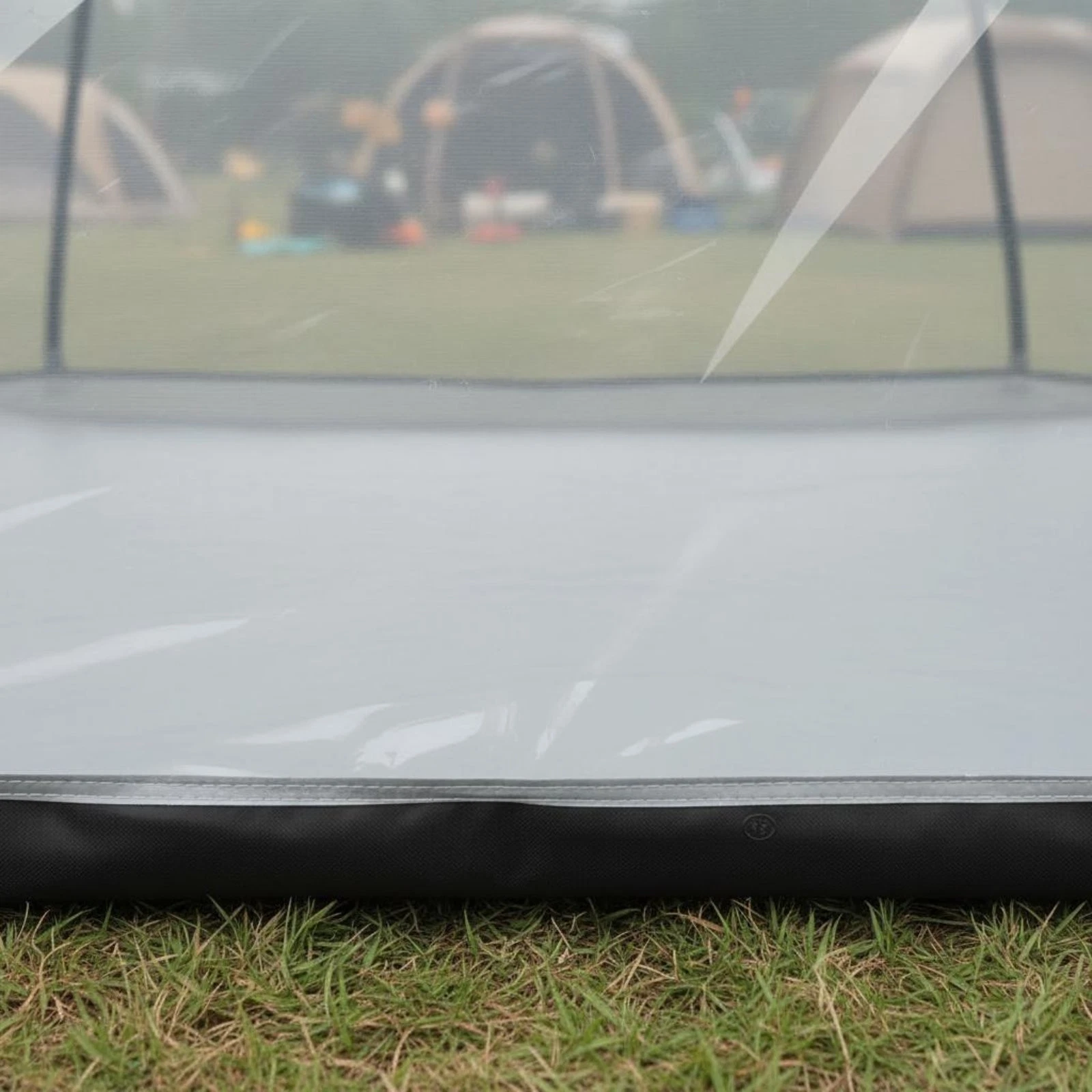Transparent Camping Tent Water-Resistant Camp Gear Warm for Fishing, Campers