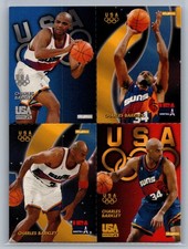 1996 Skybox Team USA - Quads Charles Barkley #Q16 - HOF NM *TEXCARDS*