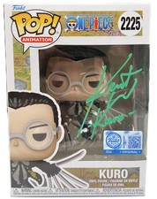 Kent Williams Signed Funko Pop One Piece Kuro Autographed Zobie COA 2