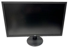  1 HP V24 FHD 24" Inch HDMI Computer Monitor Black with Cord Set Tested Working