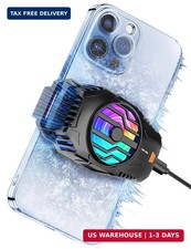 Cell Phone Cooler for Gaming, Mobile Phone Cooling Fan Radiator for iPhone Andro