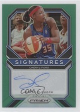 2021 Panini Prizm WNBA Signatures Green Prizm Cheryl Ford #SG-CFD Auto 0yk6