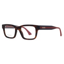 Gucci Demo Square Unisex Eyeglasses GG1865O 005 52 GG1865O 005 52