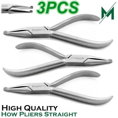 Orthodontic How Plier Straight Dental Archwire Bending Holding Adjusting Pliers