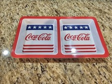 Coca-Cola USA Plastic Dish Platter