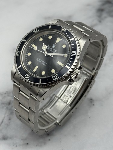 ROLEX SUBMARINER NO DATE - 5513 - YEAR 1984 - BOX & MANUALS £7250 On Collection