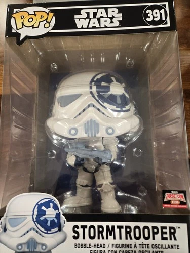 Funko Pop! Star Wars Stormtrooper #391 10" Figure 2021 TargetCon Exclusive