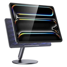 BENKS Magnetic iPad Stand For iPad Pro 13 M4 2024 360° Rotating Foldable