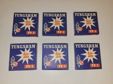 6 Packungen TUNGSRAM TF 1  Fotoblitz mit je 10 Blitzbirnen ges 60 Blitzlampen 
