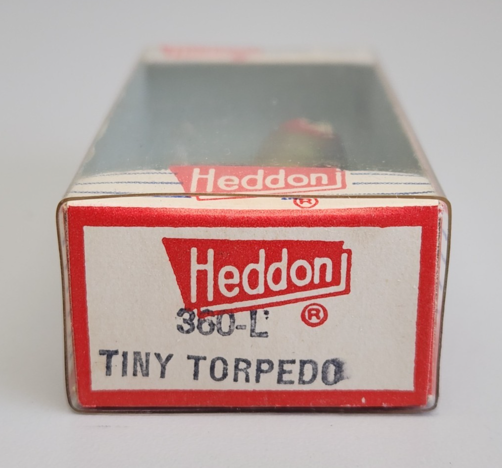 Vintage Heddon 360-L Tiny Torpedo Fishing Lure, New with Box | eBay