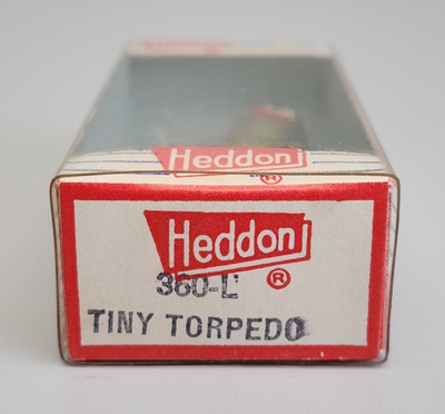 Vintage Heddon 360-L Tiny Torpedo Fishing Lure, New with Box | eBay