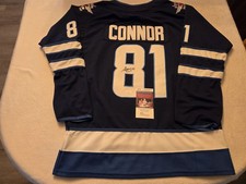 KYLE CONNOR signed JETS custom jersey JSA COA SIZE XL