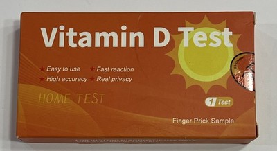 Vitamin D SELF-TESTING Kit - Complete Rapid Test Kit For Home Use