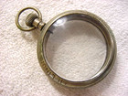 Vintage larg antique pre 1920 Illinois Display Case Salesman Sample pocket watch