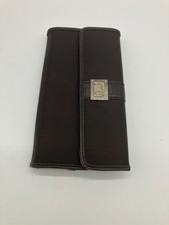 Liz Claiborne Tri-Fold Checkbook Wallet Dark Chocolate