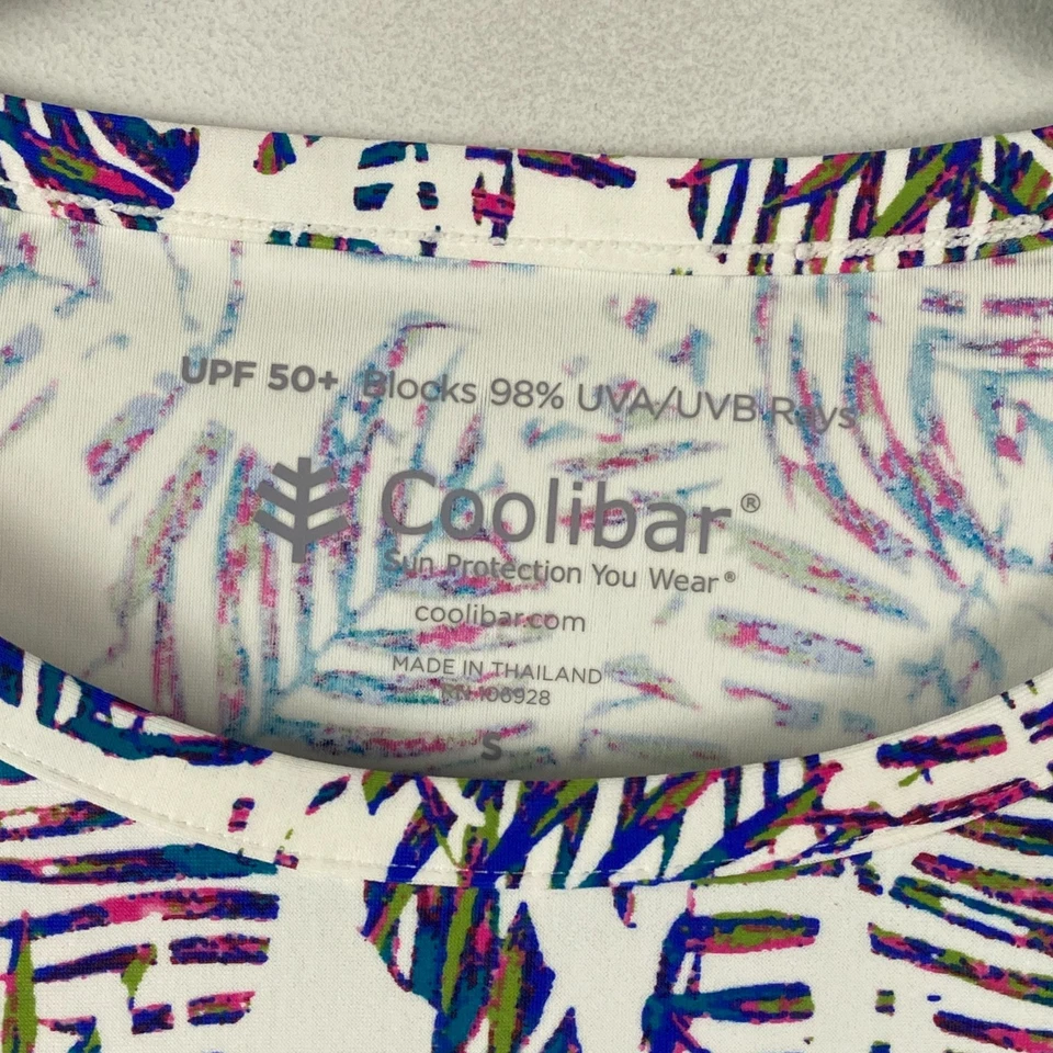 Coolibar Ocean Drive protector contra erupciones recortado para mujer pequeño UPF 50+, manga larga Foto 4 de 4