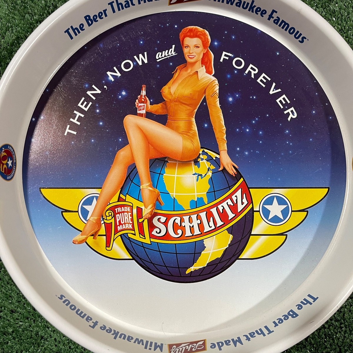 メンズ 50s Schlitz Beer 総柄 Special