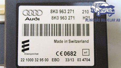 Benzin/Dieselheizung Steuergerät - AUDI AUDI A4 KOMBI 5D - 8K0963271