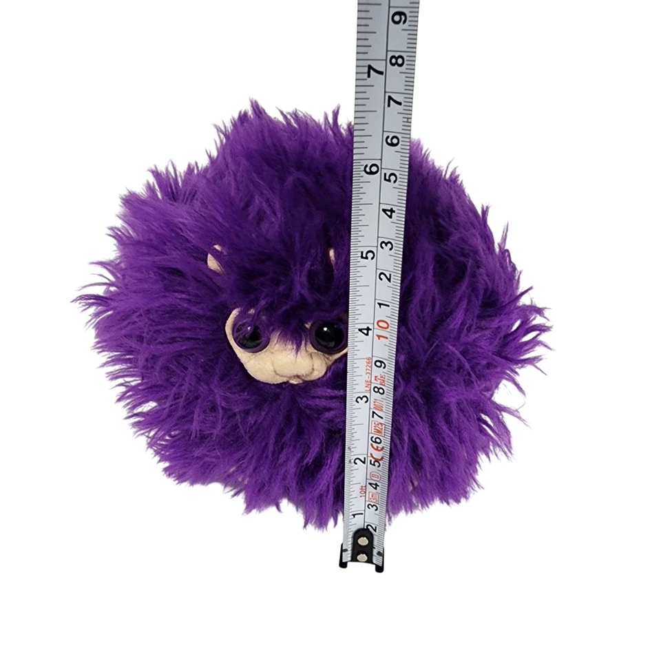 Noble Collection Harry Potter Collectable Purple Pygmy Puff Plush Soft Toy - Image 3 of 3