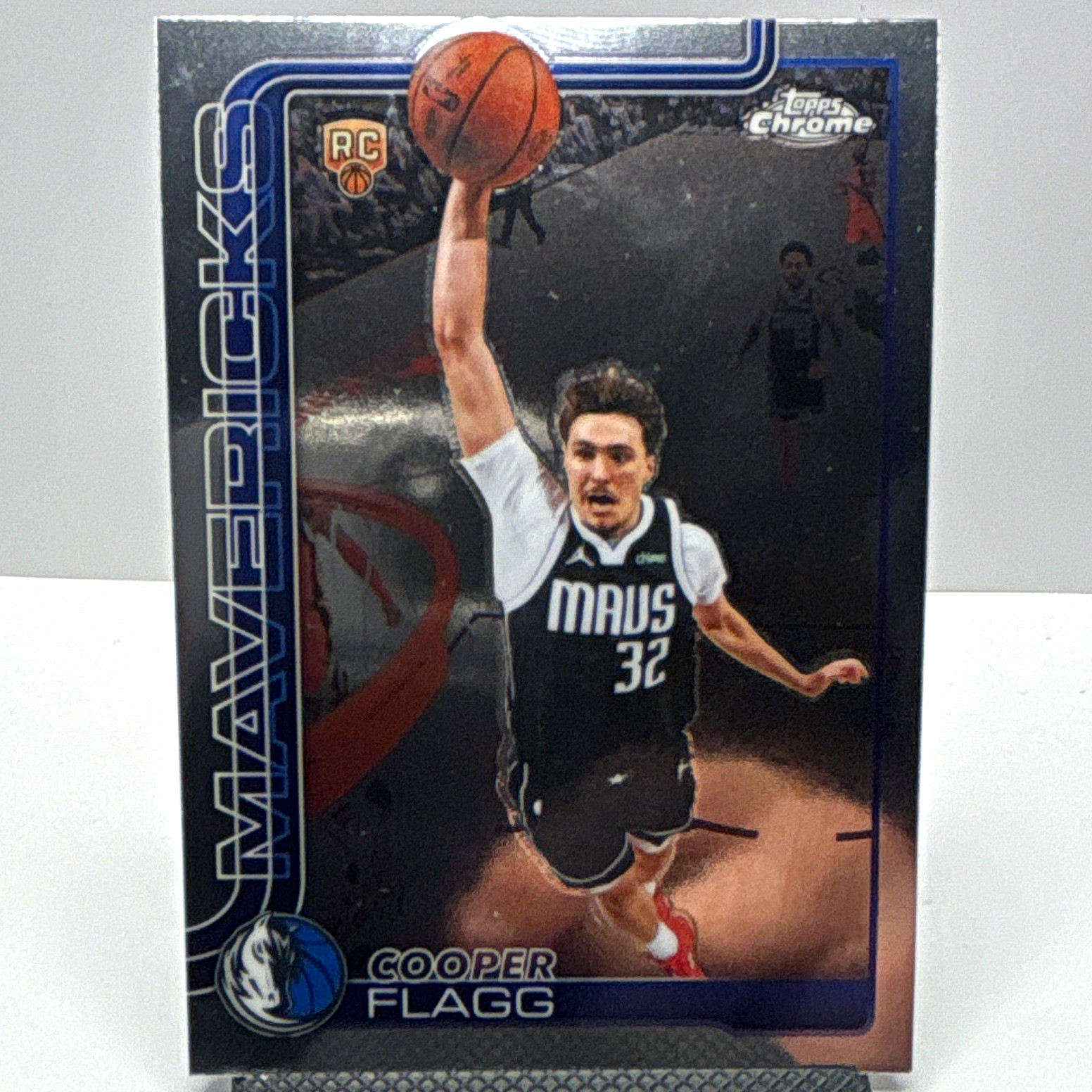 Topps Chrome 2026 Cooper Flagg Rookie #151 Dallas Mavericks Basketball Card