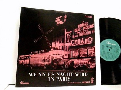 Wenn es Nacht wird in Paris Various: