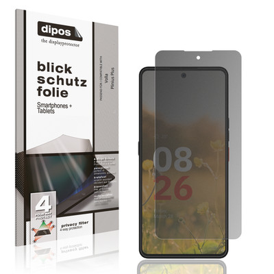 Blickschutzfolie für Volla Plinius Plus matt Schutzfolie Folie Display Schutz