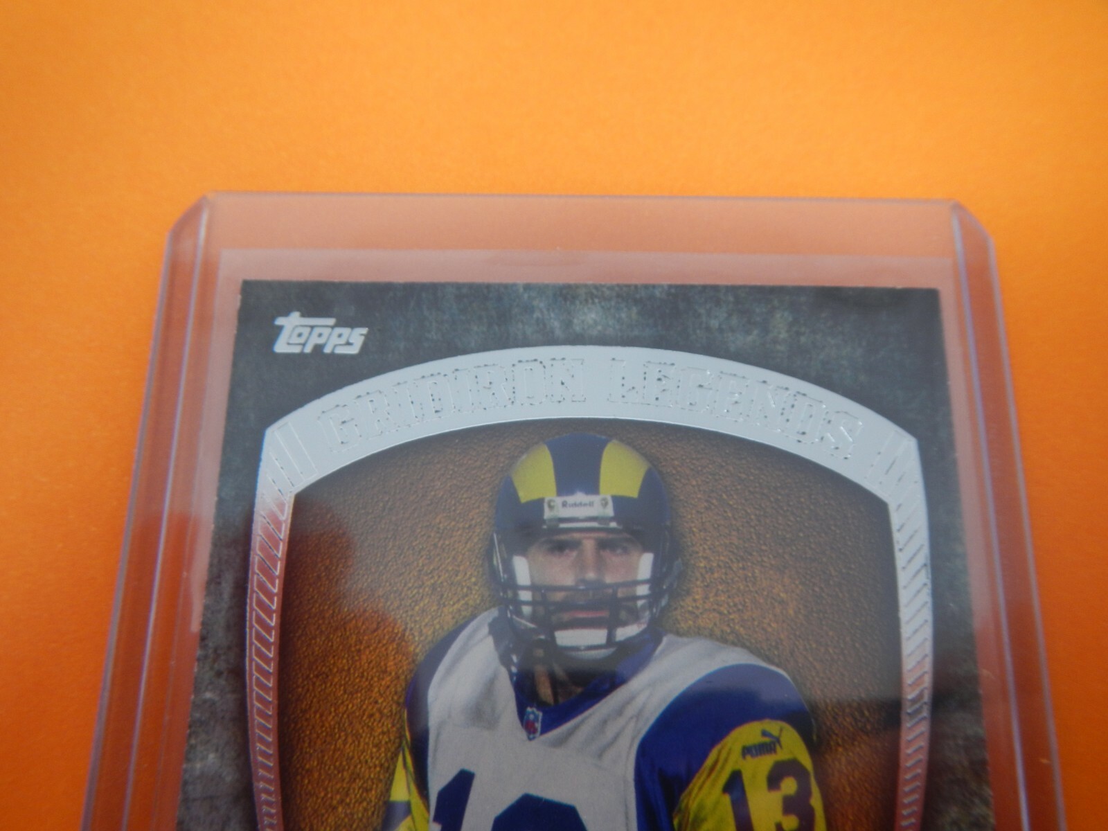 2013 Topps Gridiron Legends Kurt Warner Rams GL-KW | eBay