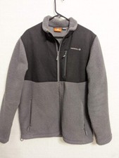 Merrell mens medium gray coat full zip jacket...