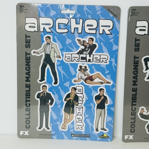 Archer Calamita Set di 3 Animati FX Factory Entertainment Da Collezione - Foto 4 di 8