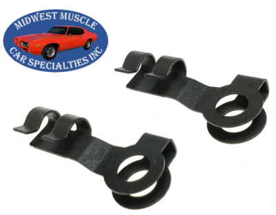 Ford 3/16 Carburetor Throttle Rod Transmission Shifter Linkage Clips 2pc VM - Foto 13