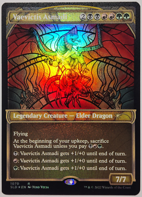 MTG Secret Lair Vaevictis Asmadi -SLD Dominaria United (Stained