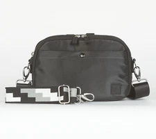 IHKWIP Day to Day Convertible Crossbody with Two Straps Bag Met. Black A629781