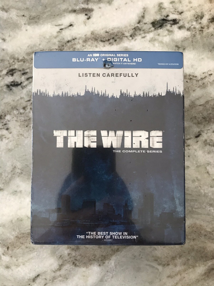 The Wire - The Complete Series (Blu-ray Disc, 2015, 20-Disc Set