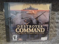 Destroyer Command WWII Naval Combat Simulator (Windows 95 & 98) CD-ROM Game NEW