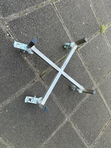 Fassroller Tonnen Rollwagen bis 640kg für aggressive Medien Edelstahl Rollen - Bild 8 von 9