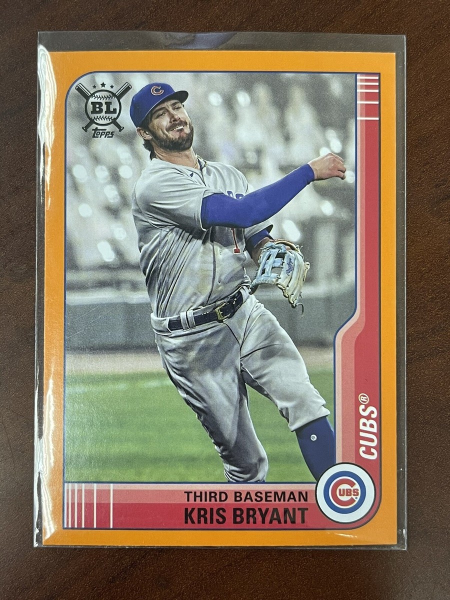 Kris Bryant 2021 Topps Big League Orange Parallel #81 Chicago Cubs