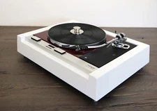 Restored TD 125 MKII Turntable Turntable SME White / Bordeaux