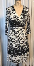 Liquid New York For”A Pea In The Pod”Womens Faux Wrap Dress Sz S pre-owned