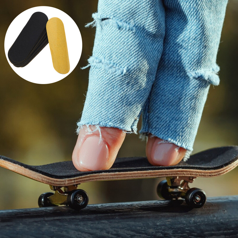 10Pcs Foam Grip Tape Adhesive Finger Skateboard Tapes eBay
