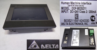 DELTA DOP-B03S211  Touch Panel HMI   11-3 #6119